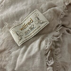 Wilfred Soft Cream Wool Wrap